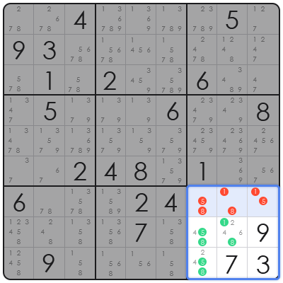 illuminated sudoku