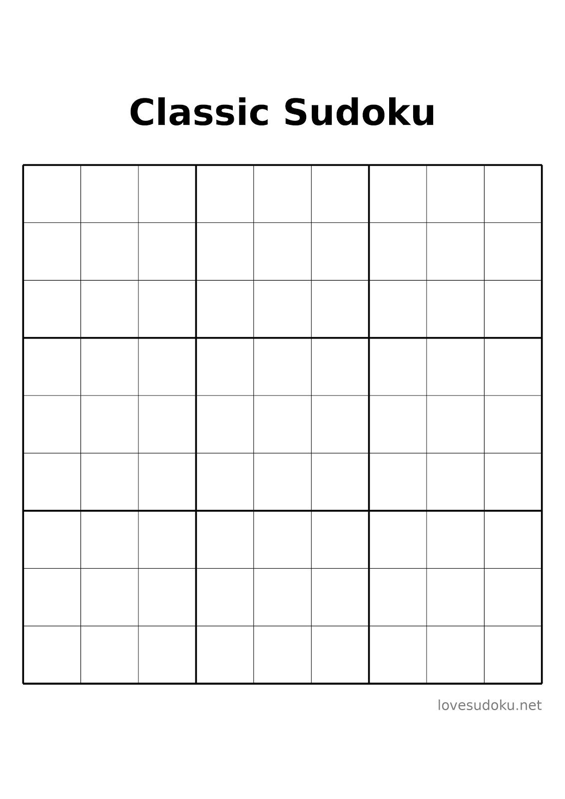 sudoku vs